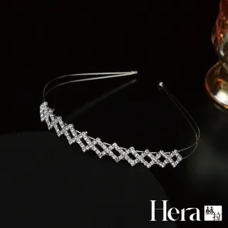 【HERA 赫拉】ll現貨ll甜美新娘韓版時尚水鑽珍珠裝飾髮箍/頭飾(現貨瘋搶中)