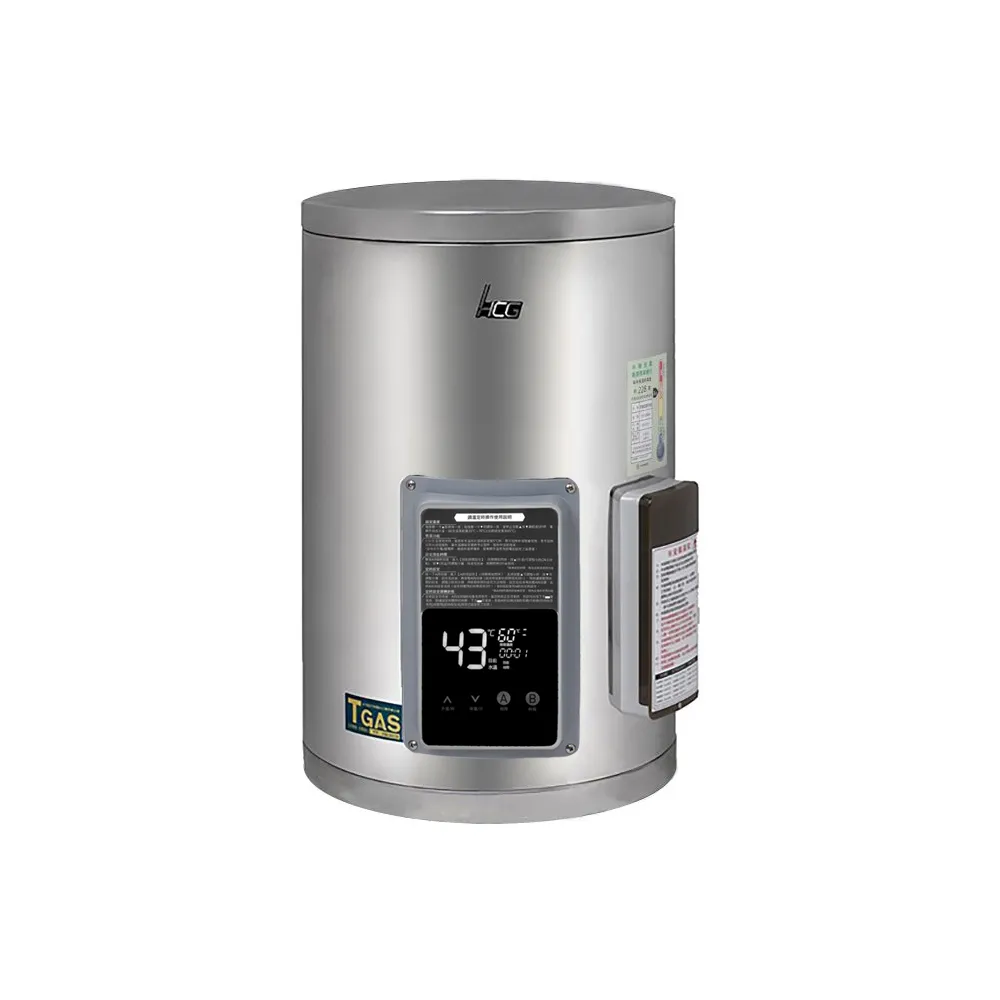 【HCG 和成】壁掛式定時定溫型貯備型電能熱水器 12加侖(EHN12BAQ1 原廠安裝)