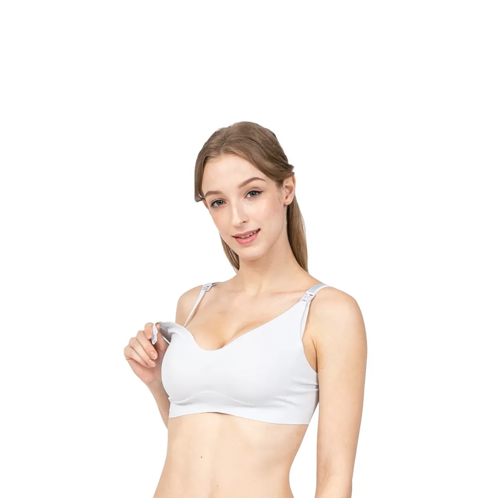 【MOOIMOM 沐伊孕哺】超柔軟無痕哺乳內衣(多款可選)