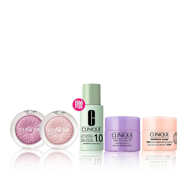 【CLINIQUE 倩碧】小花腮紅雙入限定組(花漾腮紅x2)