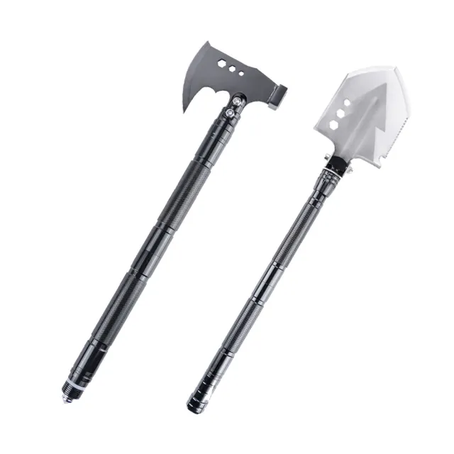 【Chill Outdoor】鏟斧工具組(野外求生 露營工具 戶外野營 工兵鏟 戰術斧)