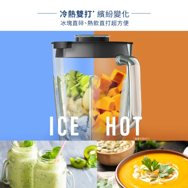 【Philips 飛利浦】抽UX20戰鬥陀螺_秒碎冰沙果汁機_HR2291/01