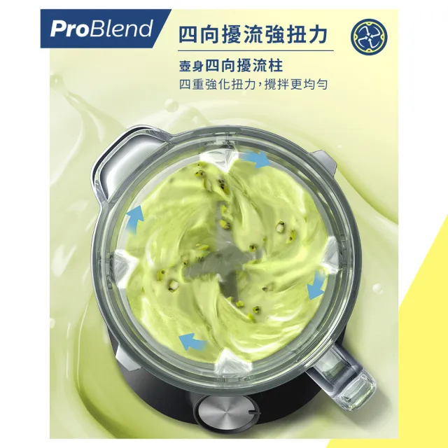 【Philips 飛利浦】抽UX20戰鬥陀螺_秒碎冰沙果汁機_HR2291/01
