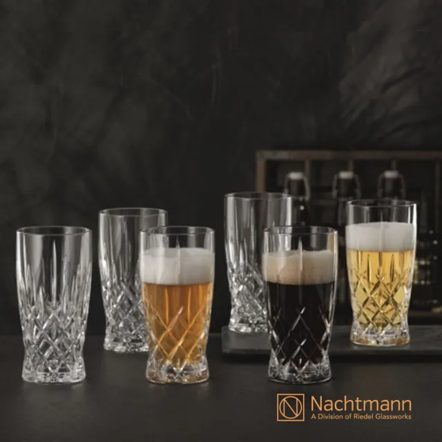 【Nachtmann】貴族Noblesse-啤酒杯350ml(6入)