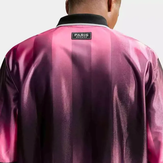 【NIKE 耐吉】PSG M NK DF ENERGY TOP SS TA 粉黑 足球衣 巴黎聖日耳曼 短袖 短T 男款 IO3451-674
