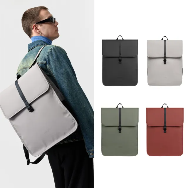 【GASTON LUGA】Dash Backpack 16吋休閒防水後背包(包包 男包 包袋 筆電 背包)