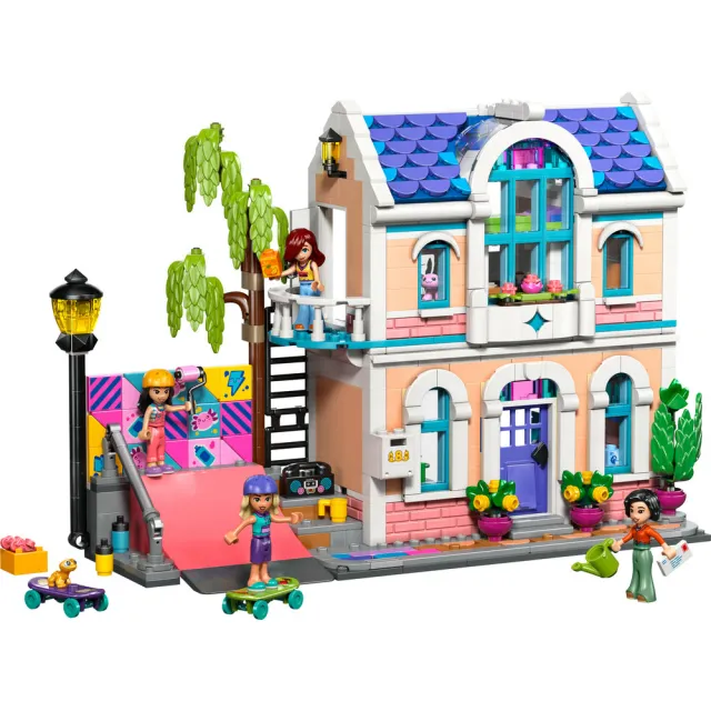 【LEGO 樂高】Friends 42687 蓮恩的家(兒童玩具 角色扮演 娃娃屋 互動遊戲 家家酒 益智積木 禮物 7歲)