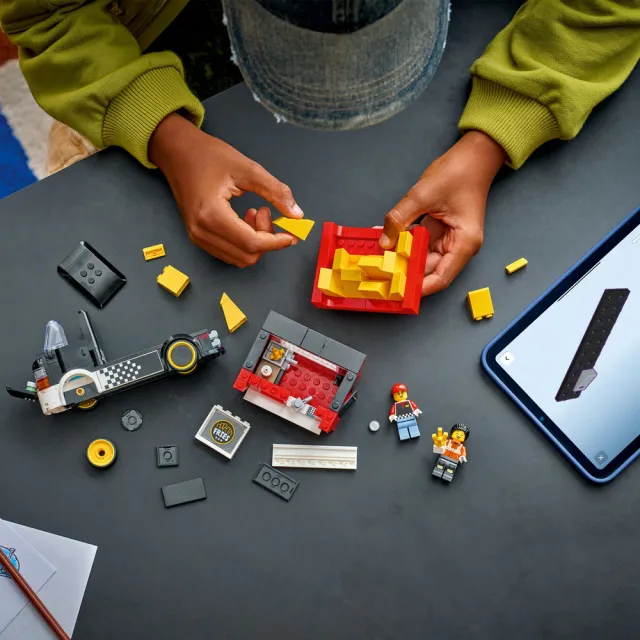 【LEGO 樂高】城市系列 60488 薯條餐車(玩具車 角色扮演 家家酒 互動游戲 兒童積木 禮物 5歲 送禮推薦)