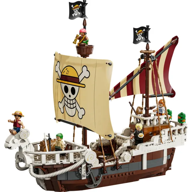 【LEGO 樂高】航海王系列 75639 前進梅利號海賊船(ONE PIECE 海賊王 魯夫 居家擺飾 玩具積木 禮物 公仔)