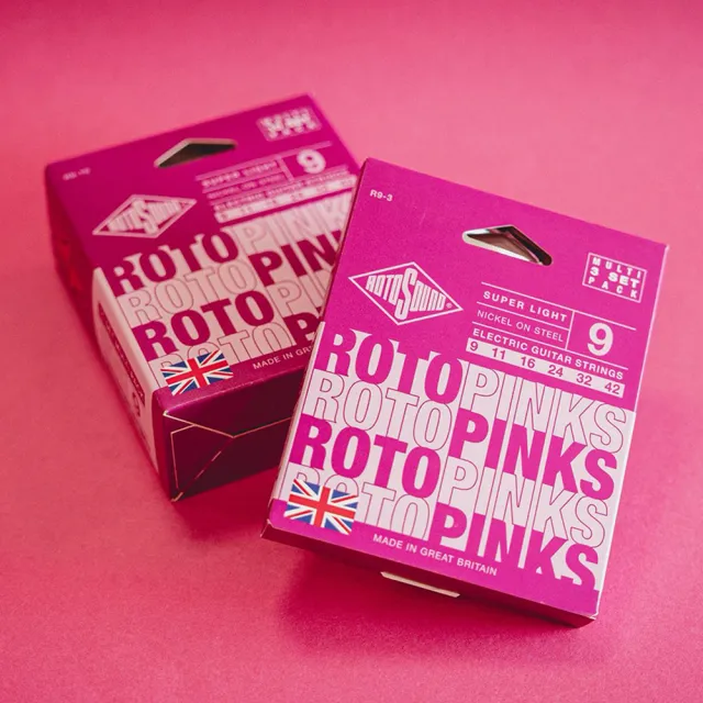 【ROTOSOUND】電吉他弦 09-42｜R9｜鍍鎳電吉他弦｜三入組｜英國製造