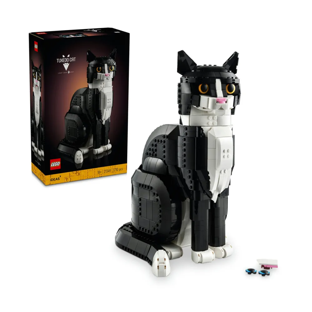【LEGO 樂高】Ideas 21349 賓士貓(玩具積木 動物模型 玩偶 貓咪積木 居家擺飾  收藏品 禮物 送禮推薦)