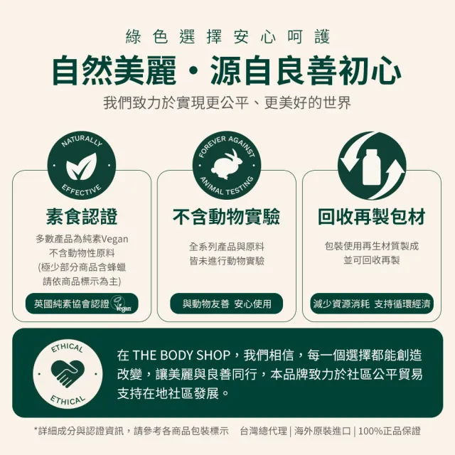 【THE BODY SHOP 美體小舖】茶樹淨膚調理磨砂膏-125ML(臉部去角質)