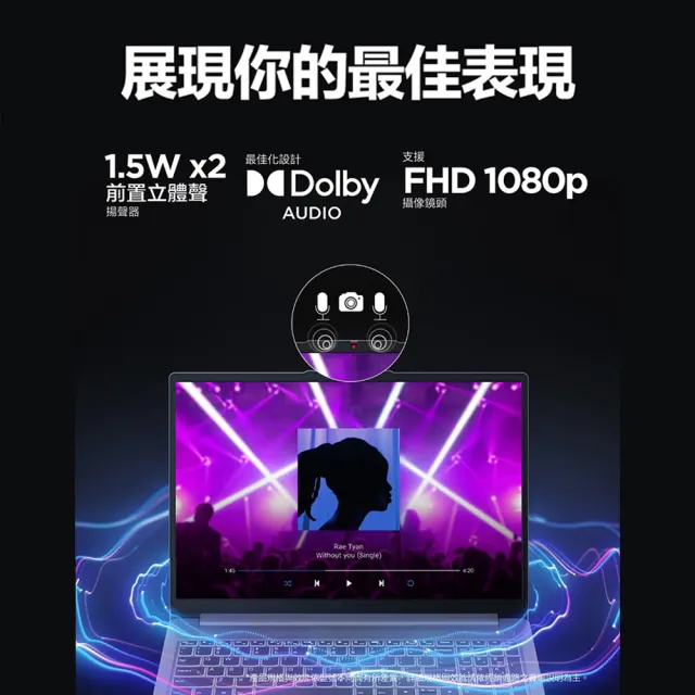 【Lenovo】15.6吋Ryzen 3輕薄筆電(IdeaPad Slim 3/R3-7320U/8G/512G/W11)