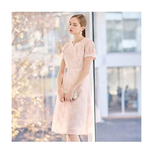【en-suey 銀穗】EU微奢蝴蝶蔥紗禮服洋裝-女
