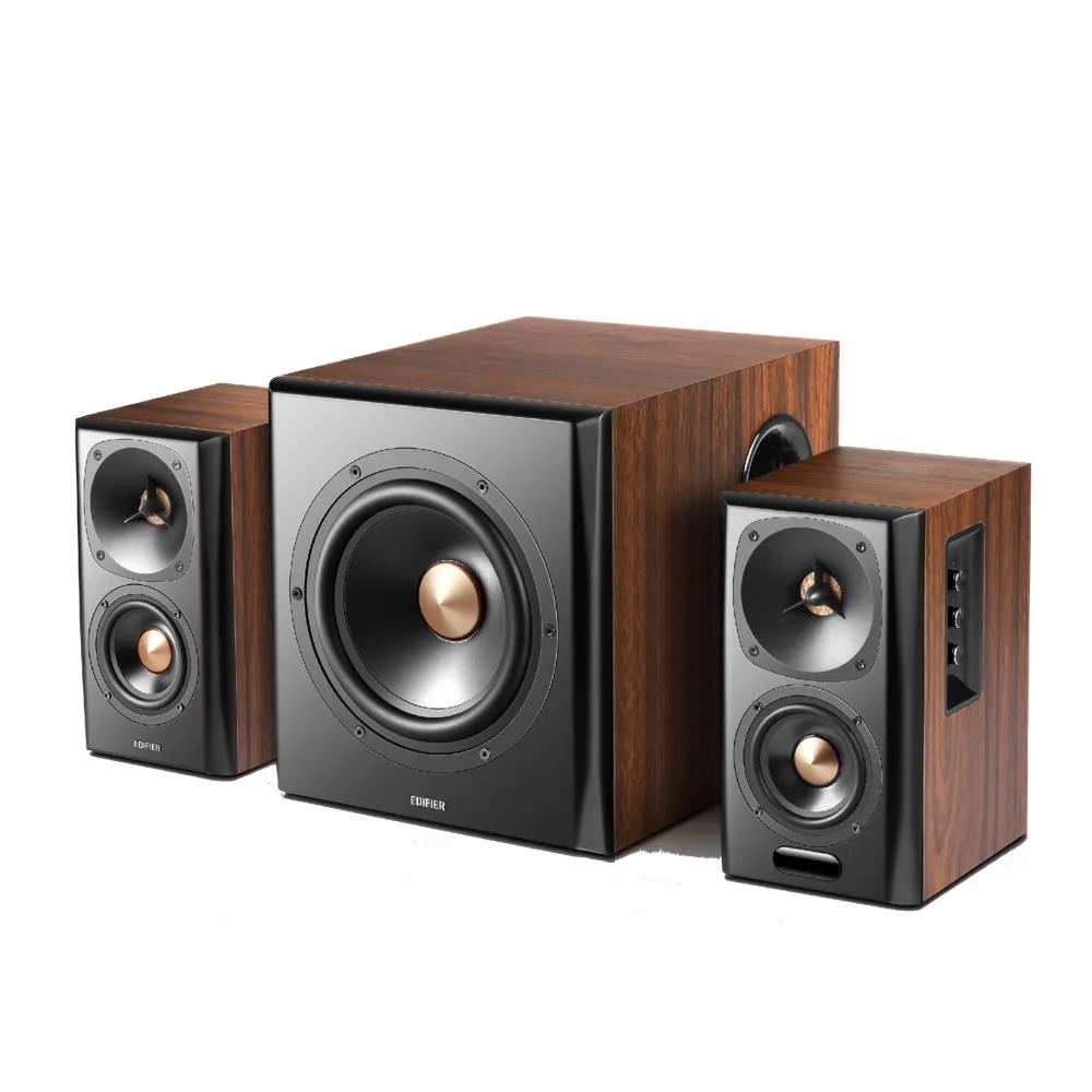 【EDIFIER】S360DB 全功能 2.1 重低音藍牙喇叭（5.8G 無線低延遲重低音｜Hi-Res 音質認證）