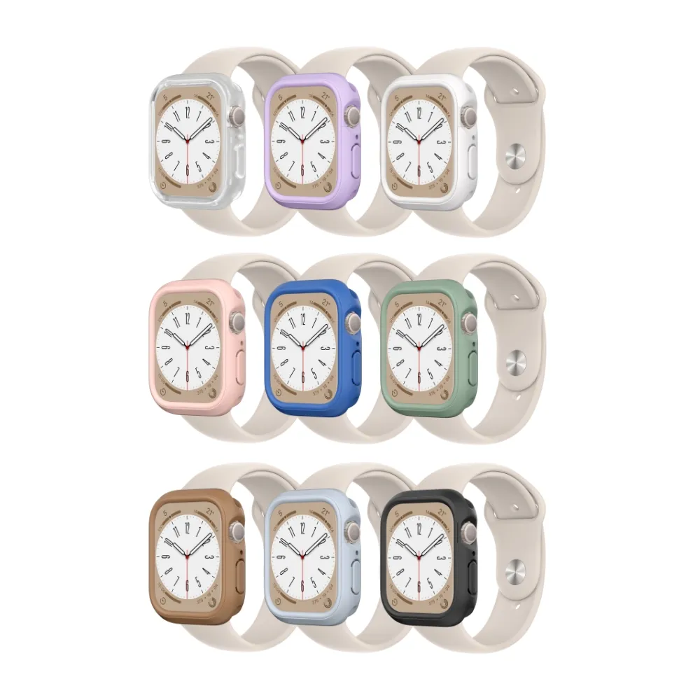 【RHINOSHIELD 犀牛盾】適用Apple Watch S9/8/7 45mm 防摔手錶保護殼