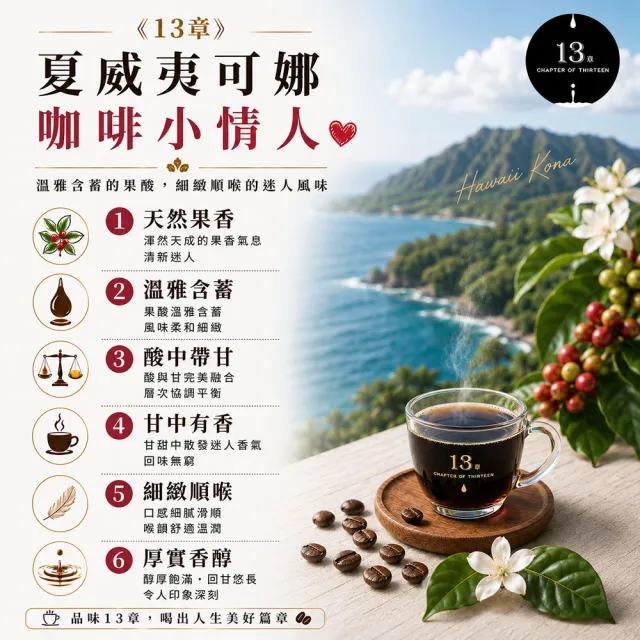 【13章】夏威夷可娜掛耳包(10入/盒)