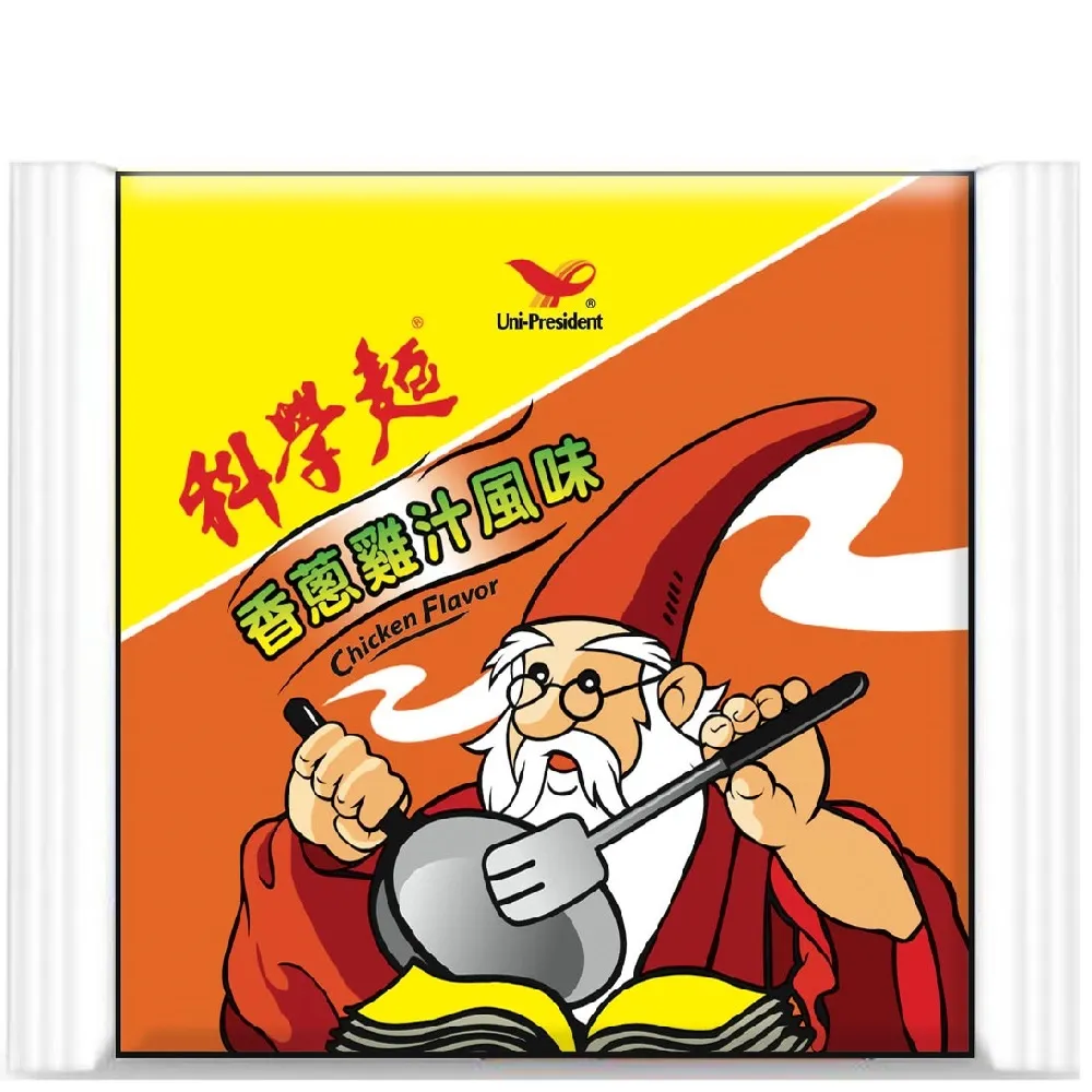 【科學麵】科學麵香蔥雞汁40gx40入/箱(中元)
