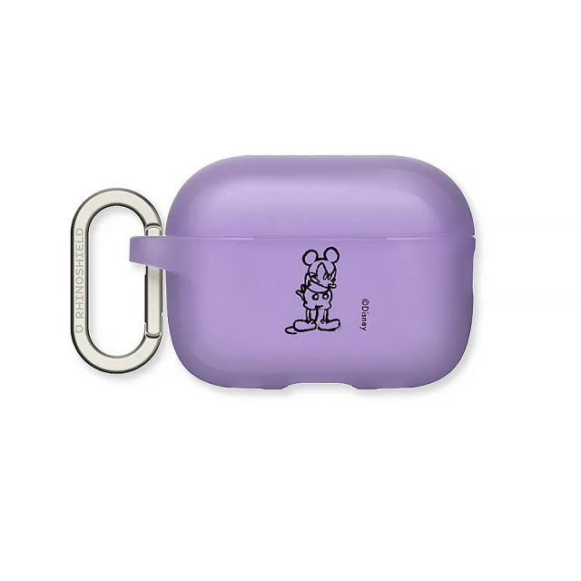 【RHINOSHIELD 犀牛盾】AirPods Pro2/Pro/第3/2/1代 無線耳機保護殼/米奇系列-米奇生氣了(迪士尼)