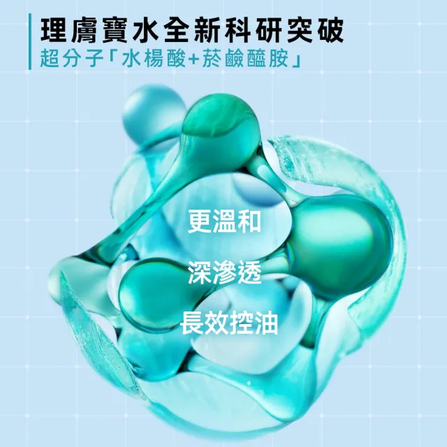 【理膚寶水】全新超分子控油雙入組★超分子毛孔緊緻控油保濕乳 40ml