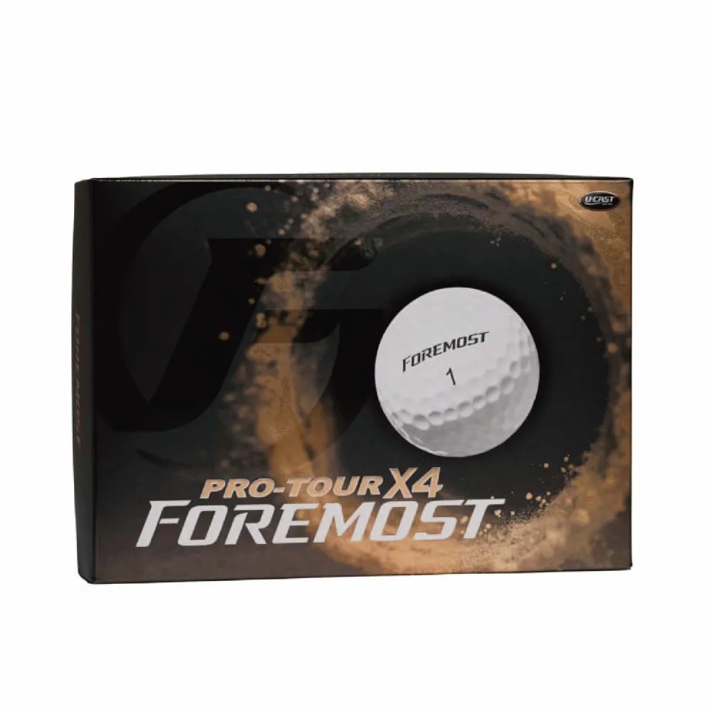 【Foremost】Pro-Tour X4 四層球 高爾夫球