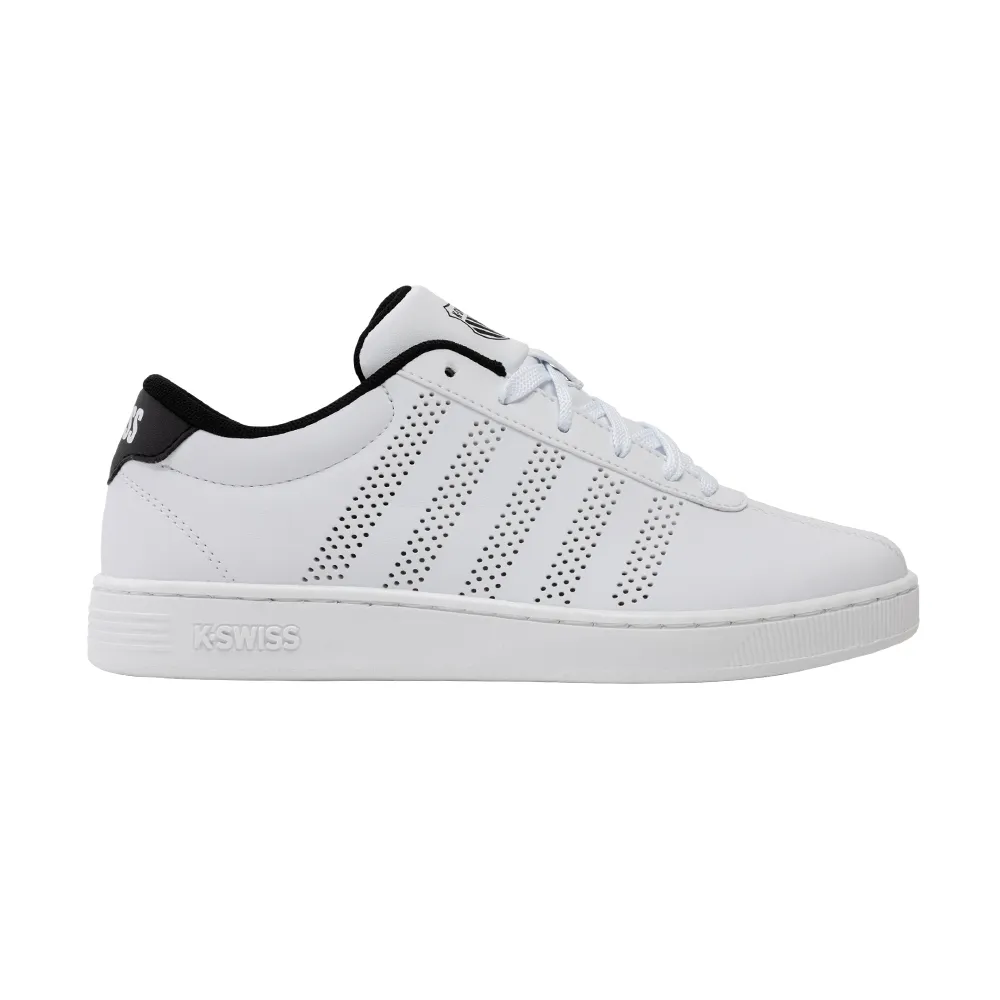 【K-SWISS】經典運動鞋 COURT OPEN PERF  男鞋 白黑色 04775-102-M