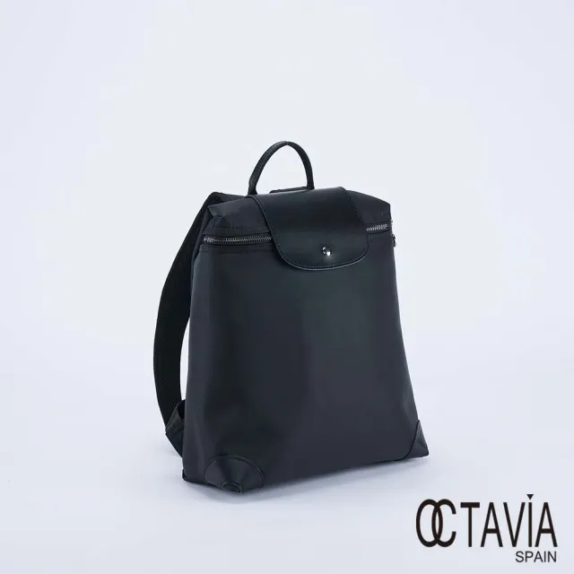 【OCTAVIA 8】雙11 OCTAVIA 8 -  四季輕量牛皮袋蓋減壓後背包 二色可選