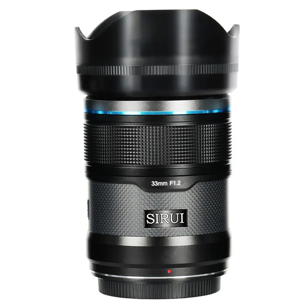 【Sirui】思銳 33mm F1.2 狙擊系列 APS-C 自動對焦 大光圈 鏡頭(33 F1.2 立福公司貨 碳纖黑)