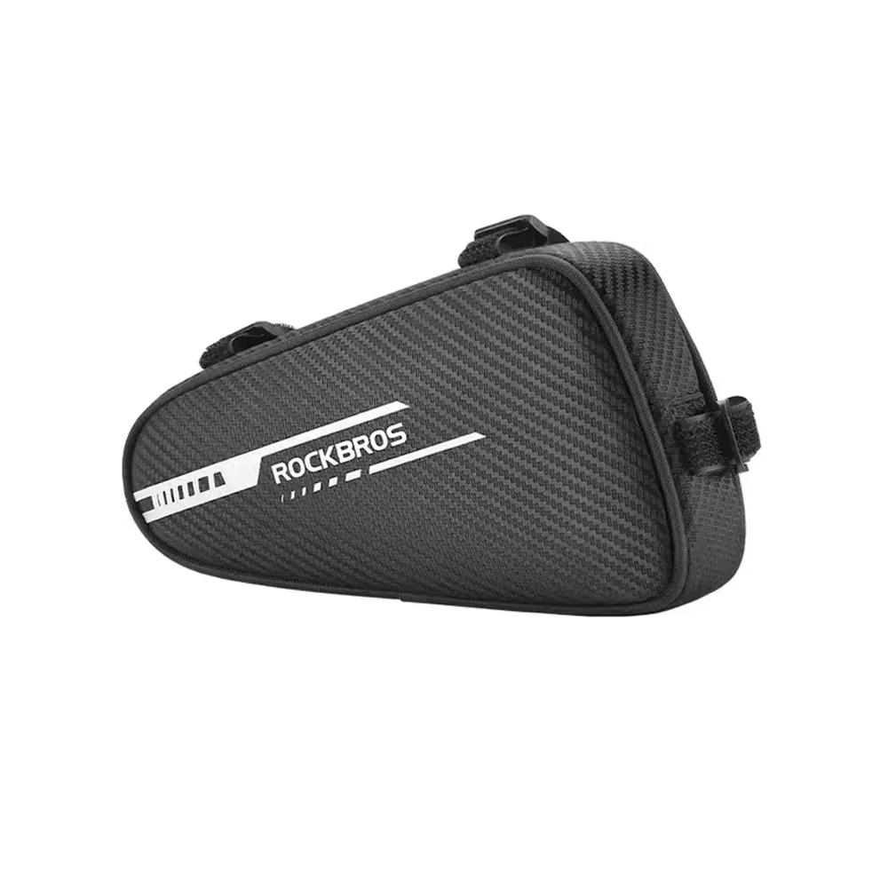 【ROCKBROS】洛克兄弟 自行車反光三角袋 1.2L(三角包/下管袋/車包/收納包/車袋/單車/B75)