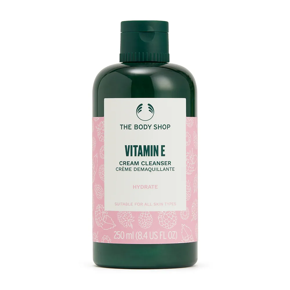 【THE BODY SHOP 美體小舖】維他命E保水卸妝乳-250ML