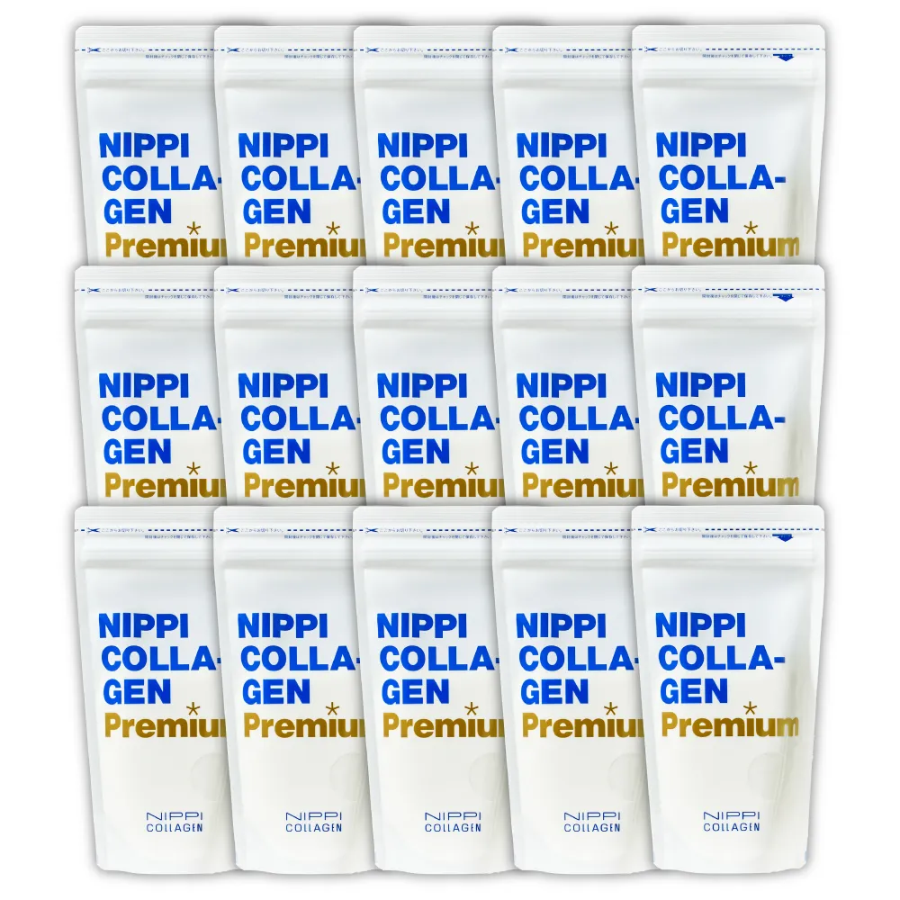 【NIPPI】Premium 100% 純膠原蛋白胜白金版- 5盒組(世界第一膠原蛋白/台灣總代理/無雌激素/緩釋型)