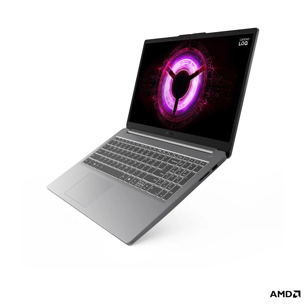 【Lenovo】65W快充組★15.6吋R5 RTX3050電競筆電(LOQ/83S000A9TW/R5-7535HS/16G(可擴充)/512G/RTX3050/W11)