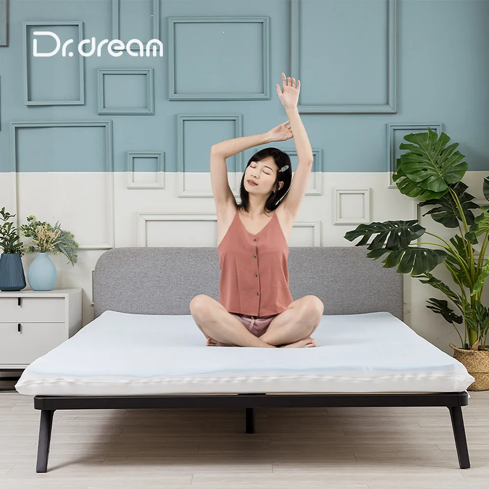 【Dr.dream】涼感記憶床墊 標準單人 10公分厚度(防螨抗菌 慢回彈 涼感記憶 床墊、單人床墊)