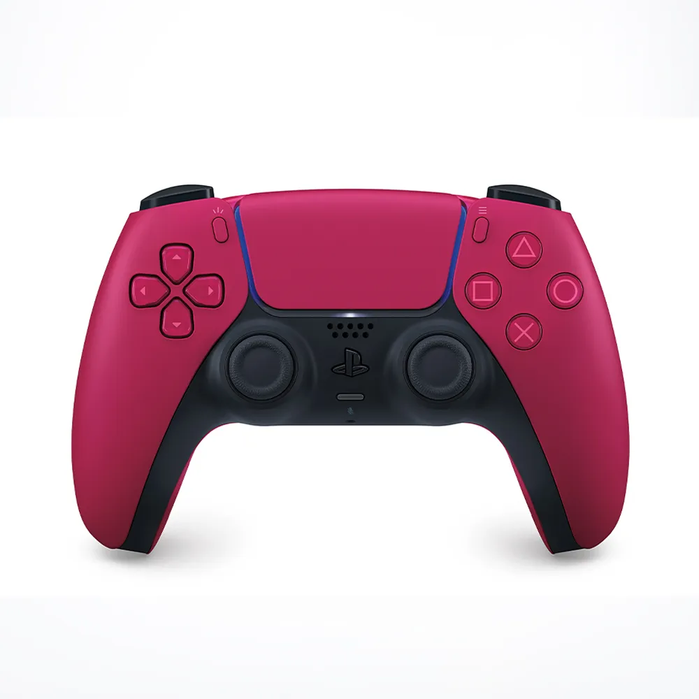 【SONY 索尼】PS5 DualSense 原廠無線控制器(星塵紅)