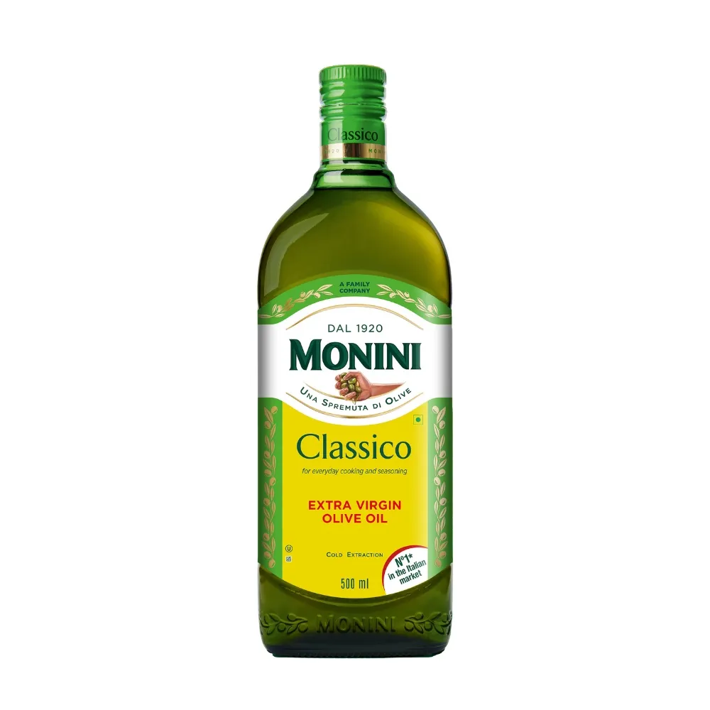 【Monini】莫尼尼特級冷壓初榨橄欖油500ml(可生飲/出廠酸價0.3%/義大利市佔第一名)