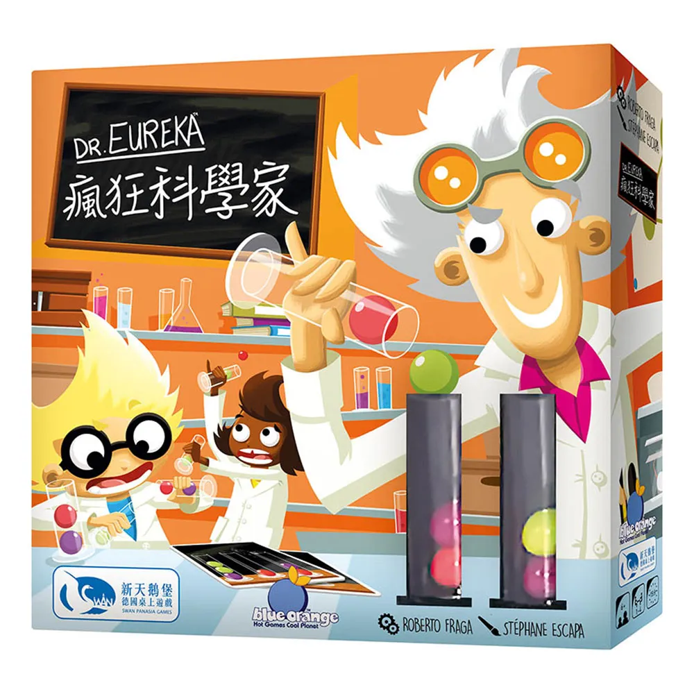 【新天鵝堡桌遊】瘋狂科學家 Dr. Eureka(全家一起來)