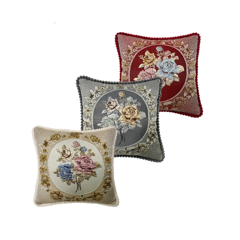 【J&N】宮廷花園抱枕60*60(2入)