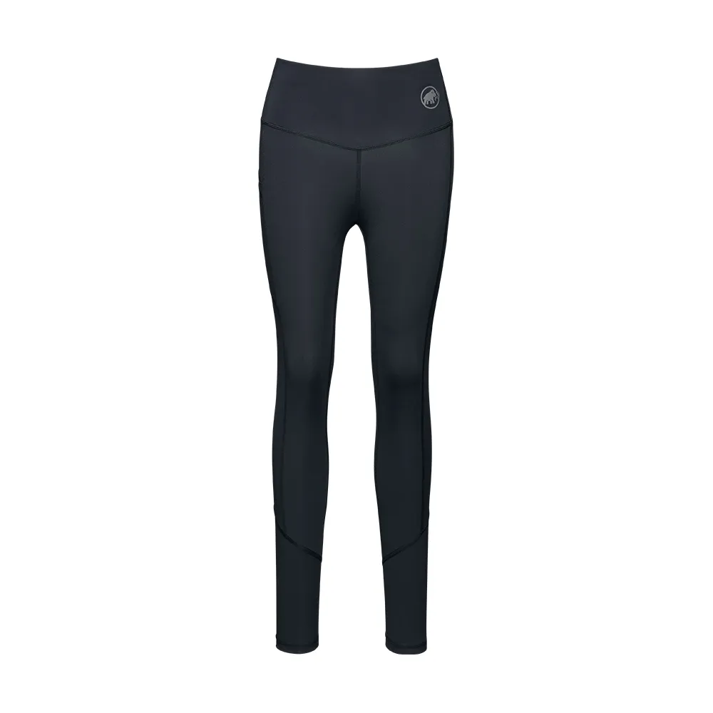 【Mammut 長毛象官方直營】Massone Tights Women 彈性高腰緊身褲 黑色 女款 #1022-02040