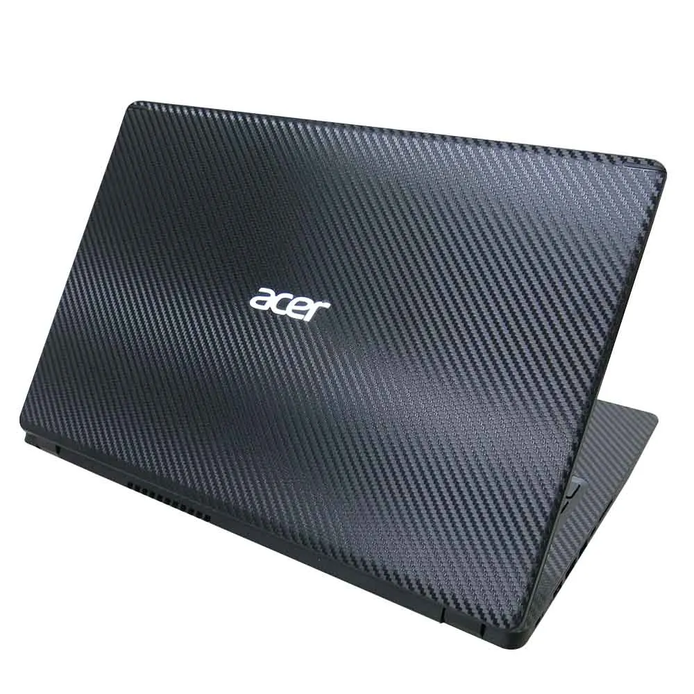 【Ezstick】ACER A515-52 G 黑色立體紋機身貼(含上蓋貼、鍵盤週圍貼)