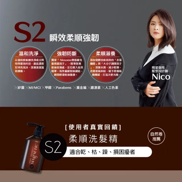 【FORTE】台塑生醫 Magnetic小磁瓶洗髮精500g 三入組(3款任選/官方直營)