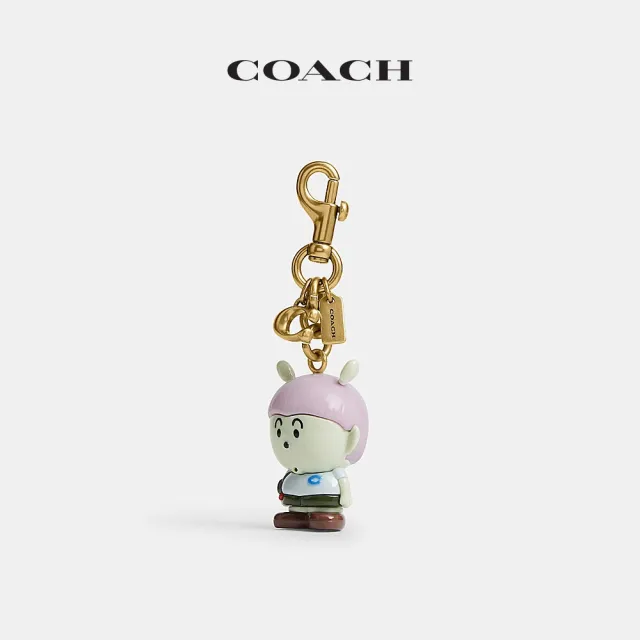 【COACH】蔻馳官方直營 BRAIN DEAD XERX ALIEN 手袋掛飾 掛件 吊飾-混合色(CER44)