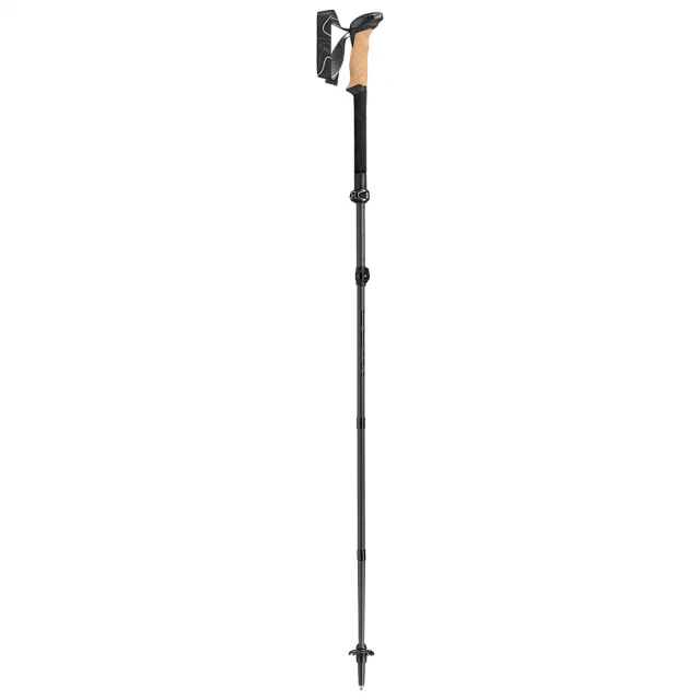 【LEKI】Makalu Pro FX Carbon 長握把單碳纖維折疊輕量登山杖 1對 65620611S