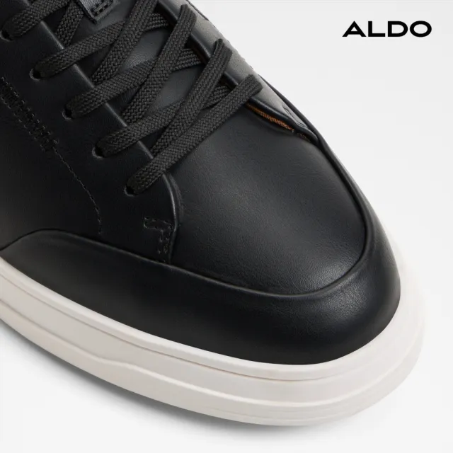【ALDO】ANDRY-質感撞色後跟休閒鞋-男鞋(黑色)