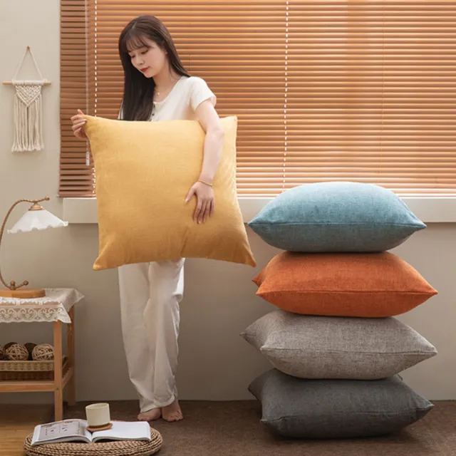 【Light Live】加厚質感居家大抱枕 靠枕 60×60CM (靠墊 沙發枕 沙發靠枕 抱枕 靠枕)