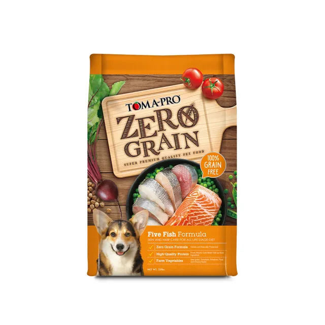 【TOMA-PRO 優格】零穀系列狗飼料25磅-羊肉+鮭魚/雞肉/5種魚三款任選(犬飼料 狗糧 犬糧 全齡犬)