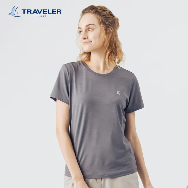 【TRAVELER 旅行者】24SS女款消臭吸排上衣_241TO864(排汗/消臭/吸濕排汗/上衣)