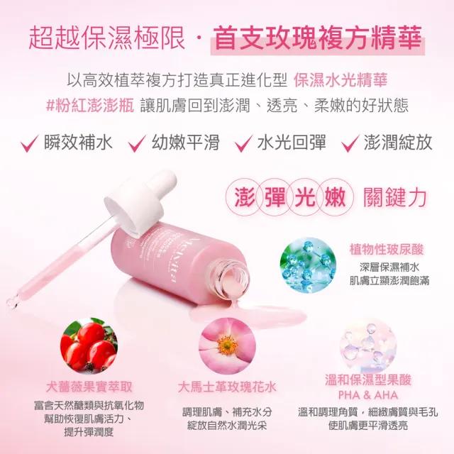 【Melvita 蜜葳特】王者玫瑰凝水彈力精華(30ml)