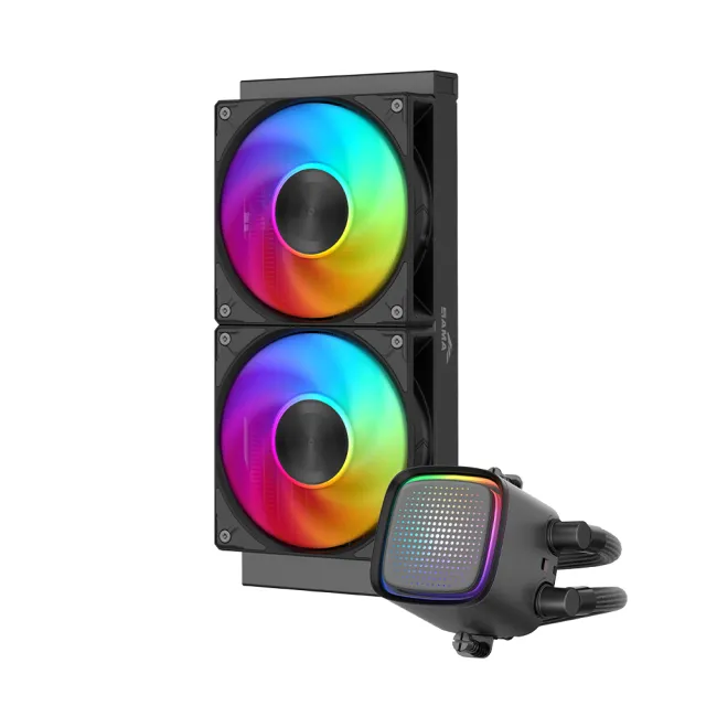 【SAMA 先馬】L50 240 BK CPU 水冷排 散熱器