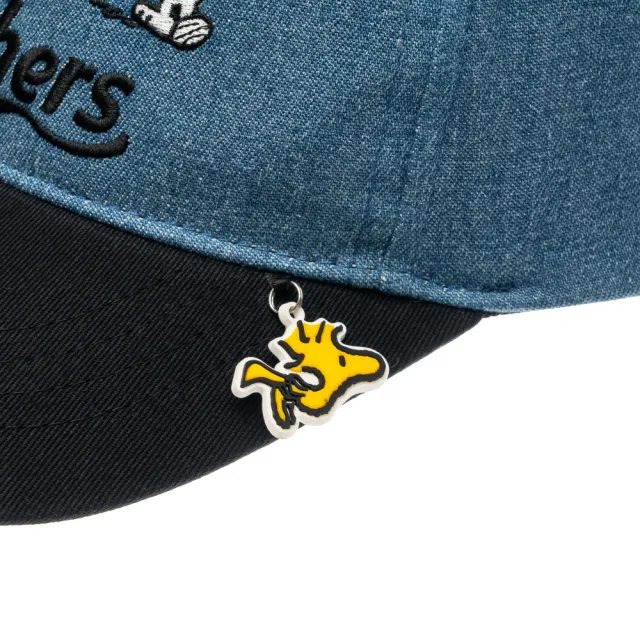 【SKECHERS】童棒球帽_SNOOPY聯名款_牛仔藍 (L326K054-06MY)