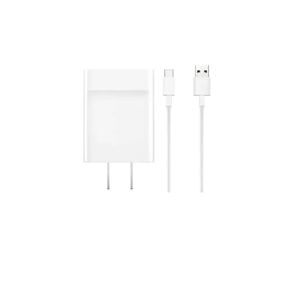 【HUAWEI 華為】快充9V/2A+Type C數據傳輸線 原廠快充旅充組 各廠牌手機適用(台灣Huawei公司貨)